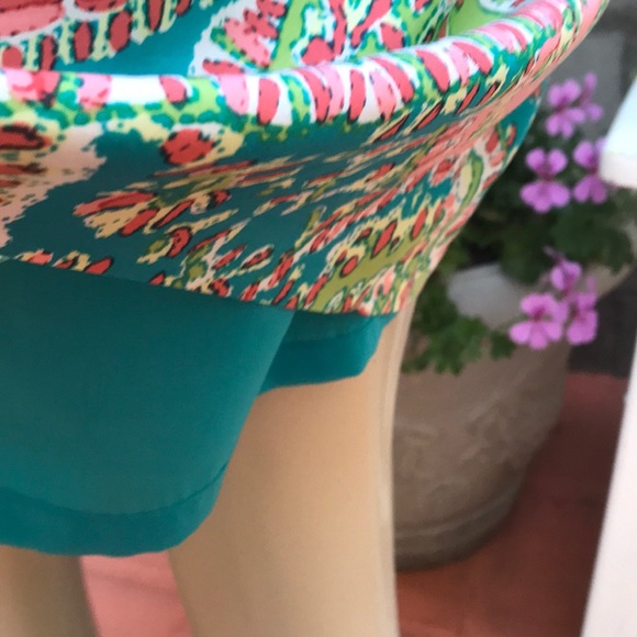 TALBOTS pastel paisley print dress - Picture 6 of 8